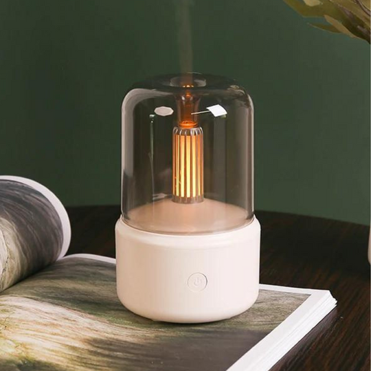 Retro Flame Diffuser | USB Aroma Mist Humidifier