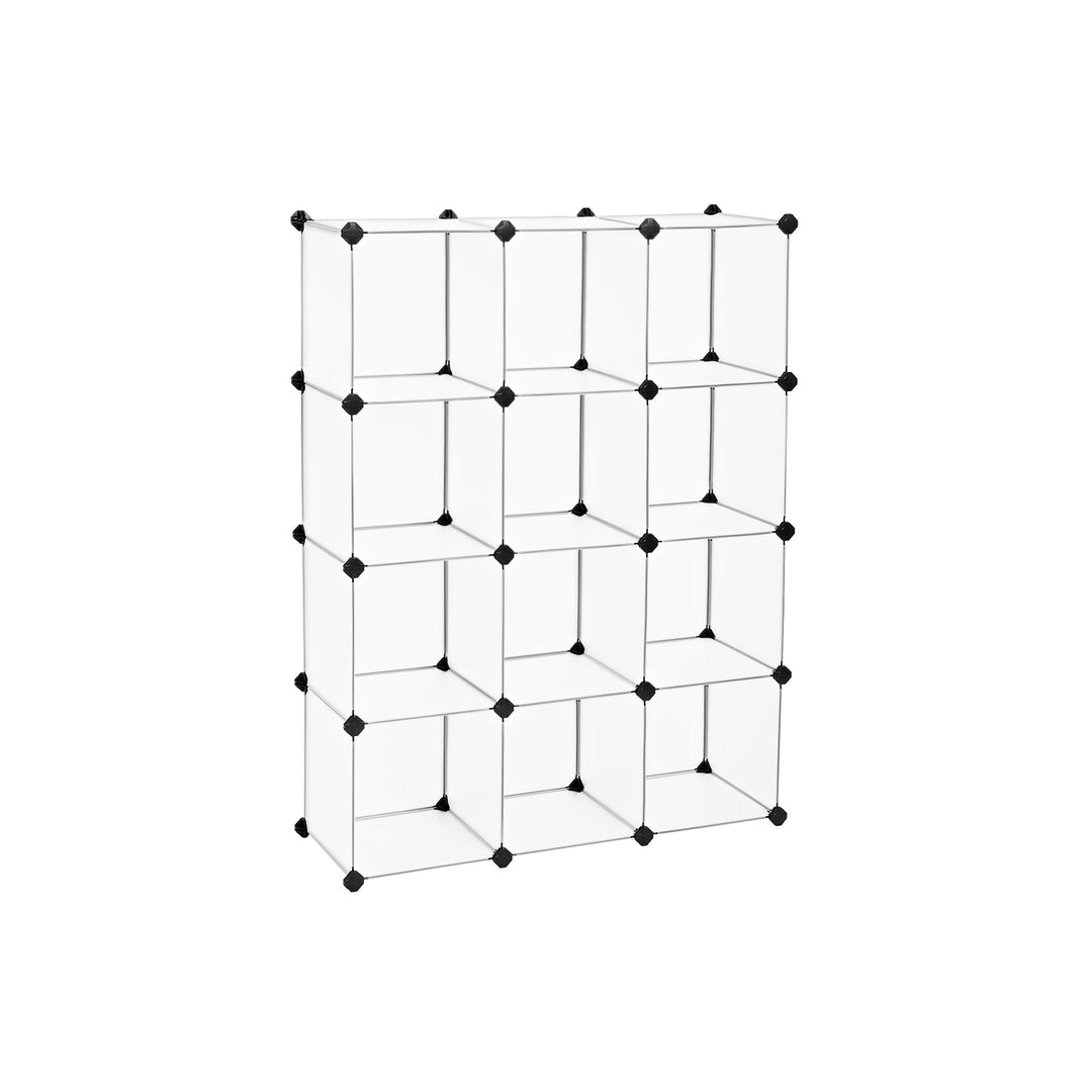 Modular Cube Storage Organizer | DIY Plastic Shelving Unit