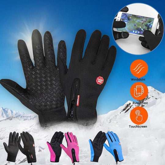 Touchscreen Gloves | Windproof Winter Grip Design