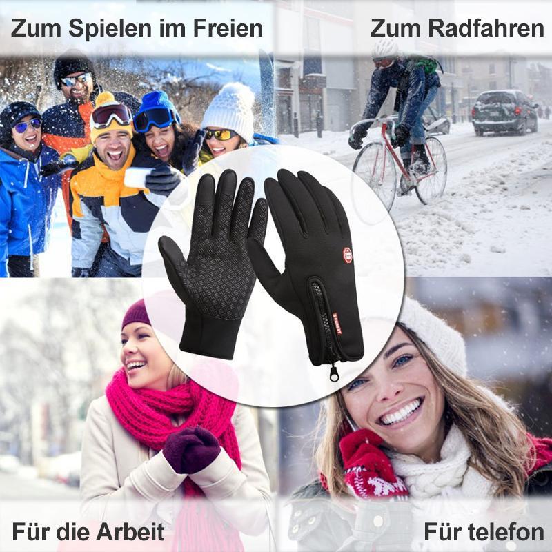 Touchscreen Gloves | Windproof Winter Grip Design
