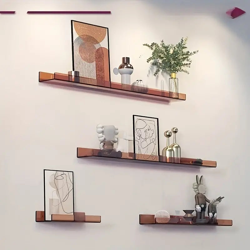 Floating Wall Shelf | Acrylic Display Shelving Set