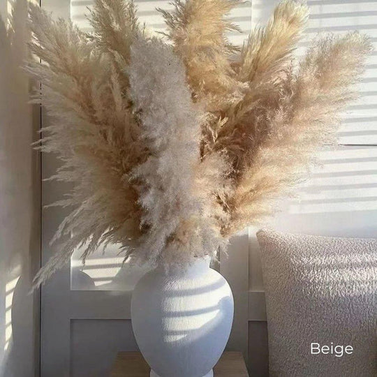 Dried Pampas Grass Bouquet | Boho Home Decor Accent