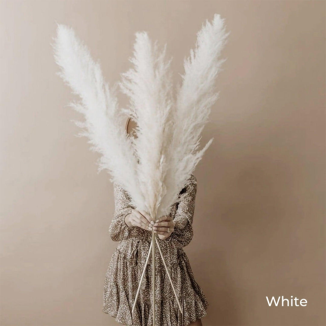 Dried Pampas Grass Bouquet | Boho Home Decor Accent