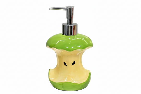 Sculpted Fruit Soap Dispenser | Pump Top Bathroom Accessory