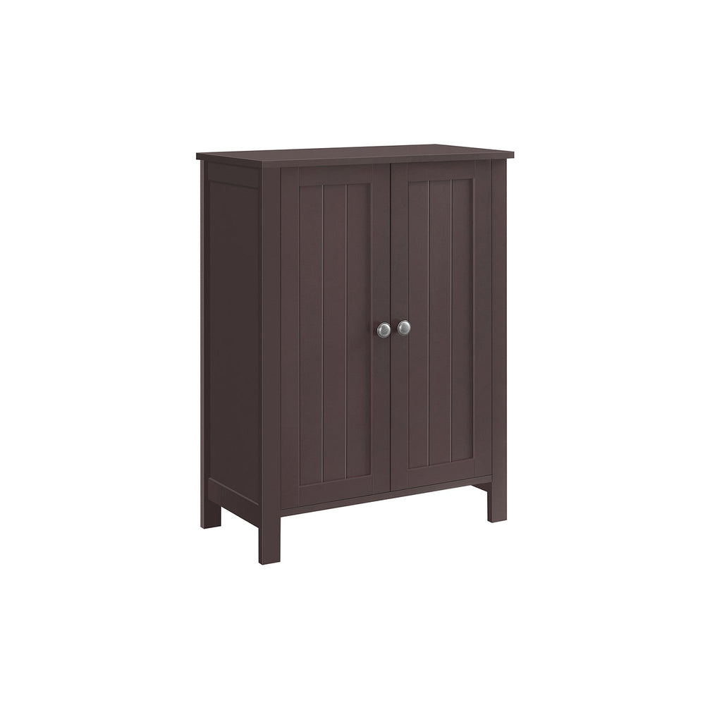 Freestanding Bathroom Cabinet | Two Doors With Adjustable Inner Shelves