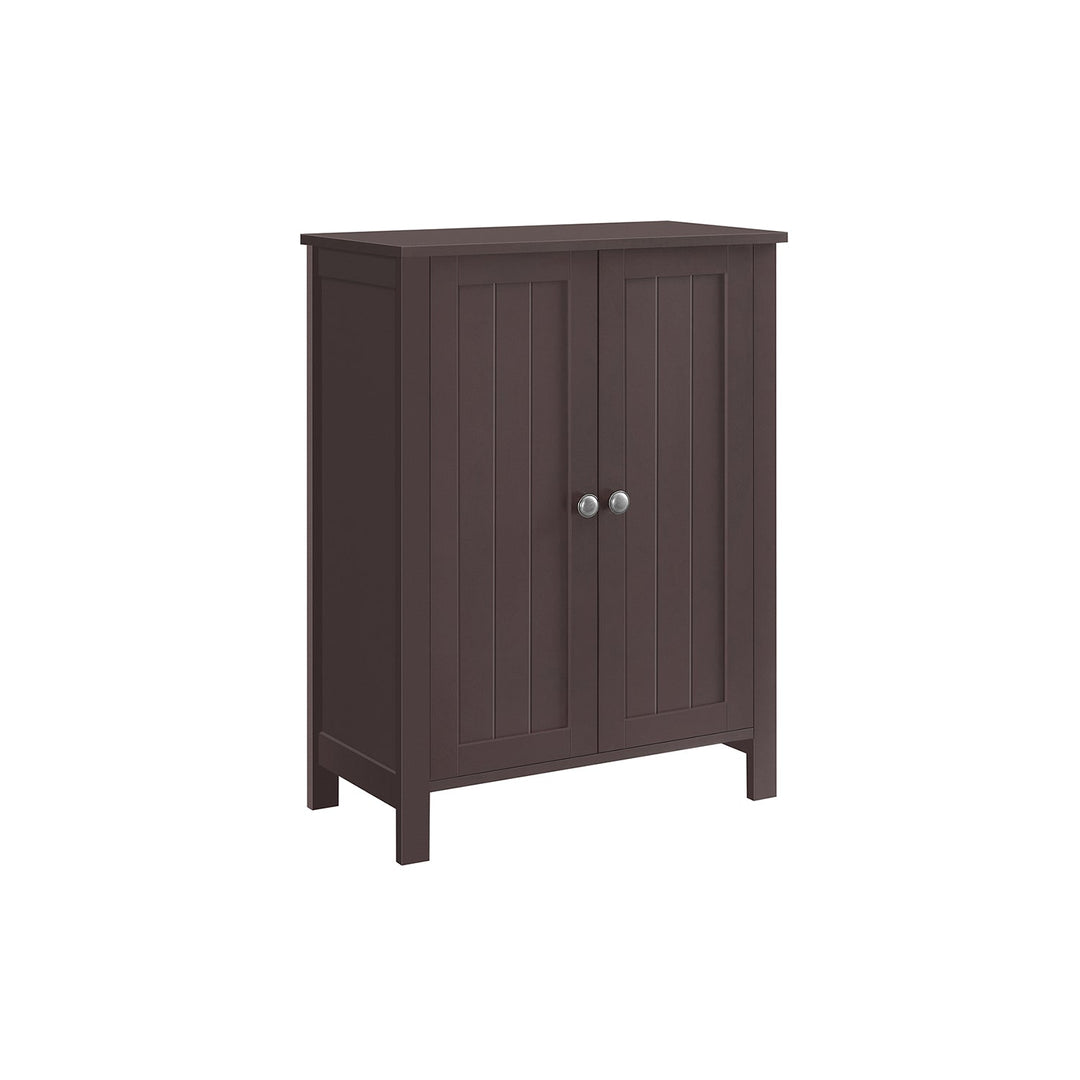 Freestanding Bathroom Cabinet | Two Doors With Adjustable Inner Shelves