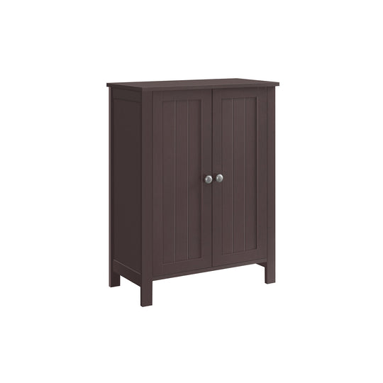 Freestanding Bathroom Cabinet | Two Doors With Adjustable Inner Shelves