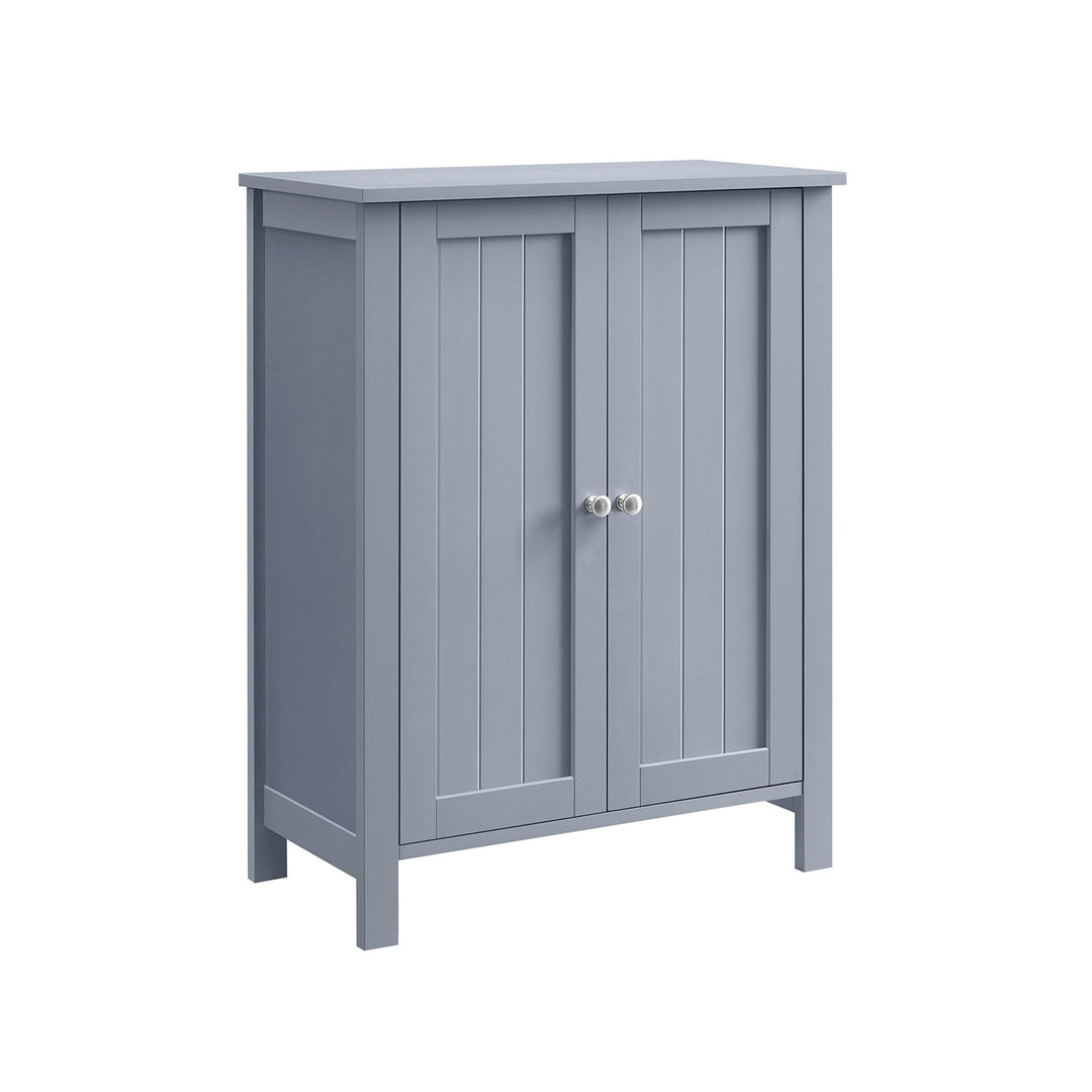 Freestanding Bathroom Cabinet | Two Doors With Adjustable Inner Shelves