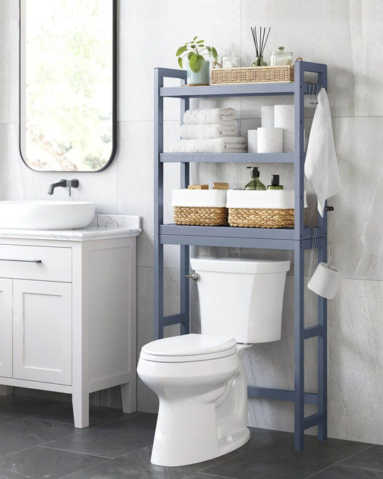 Over-the-Toilet Storage Rack | 3-Tier Bathroom Organizer
