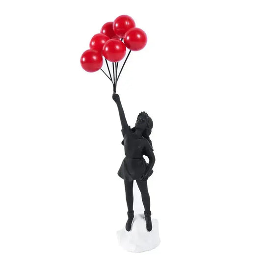 Balloon Girl Statue | Decorative Art Sculpture