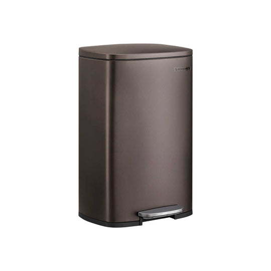 Step Pedal Trash Can | Quiet Close Lid For Kitchens