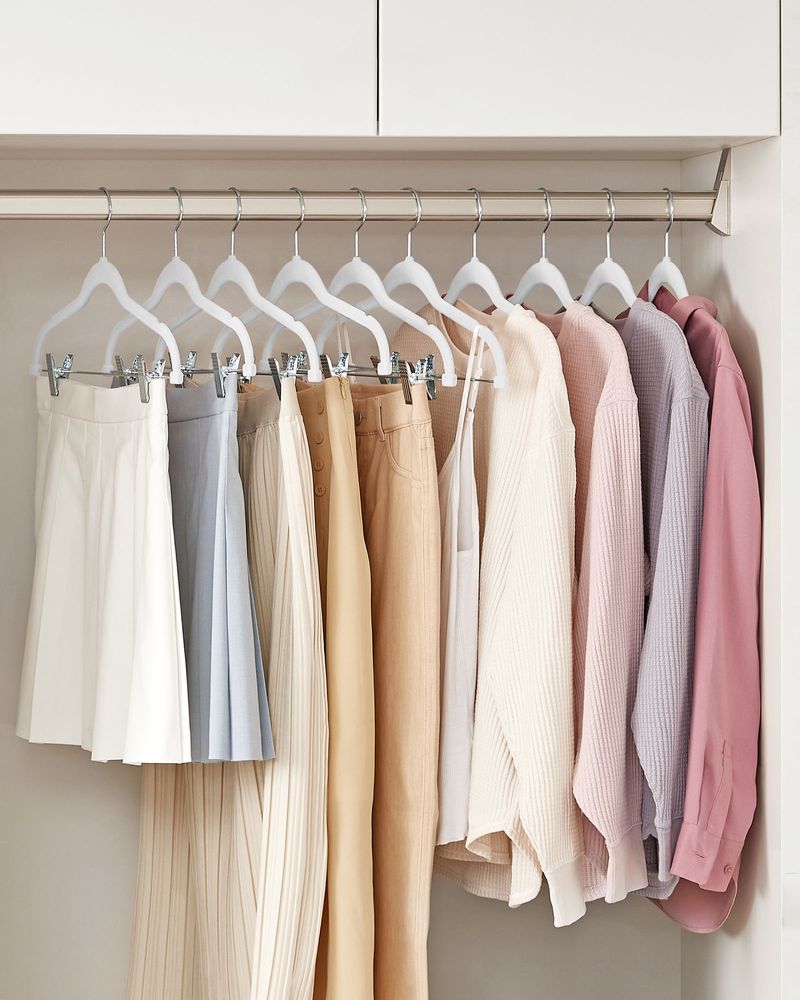 Velvet Pants Hangers | Adjustable Clips For Skirts And Trousers