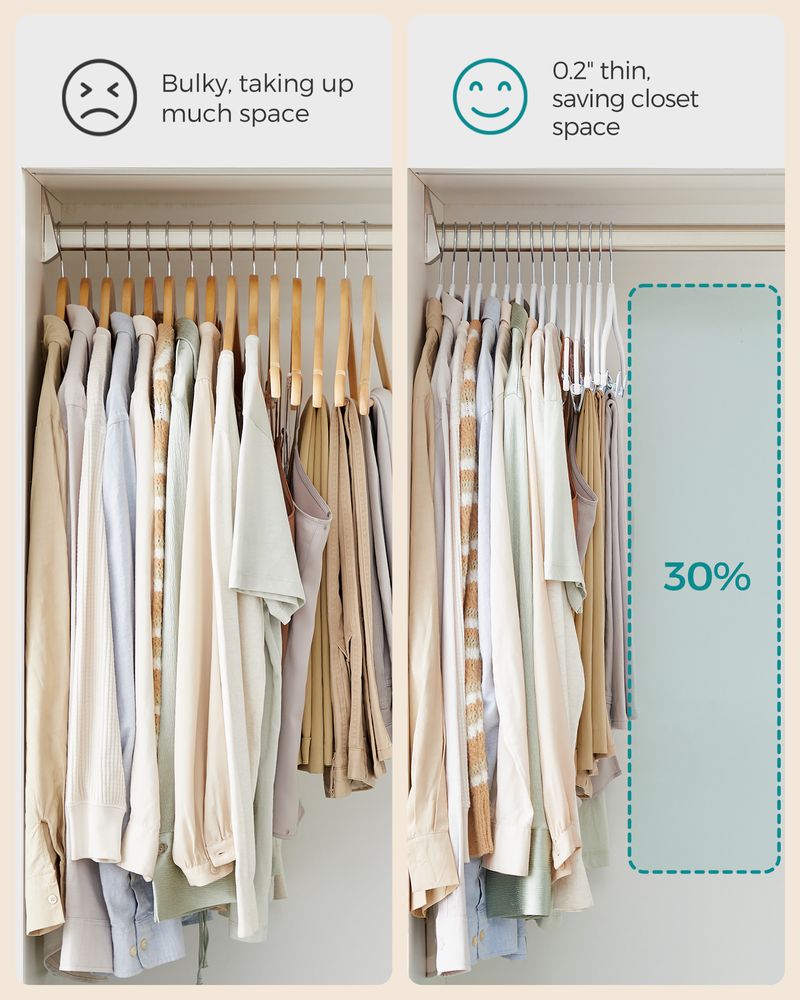 Velvet Pants Hangers | Adjustable Clips For Skirts And Trousers