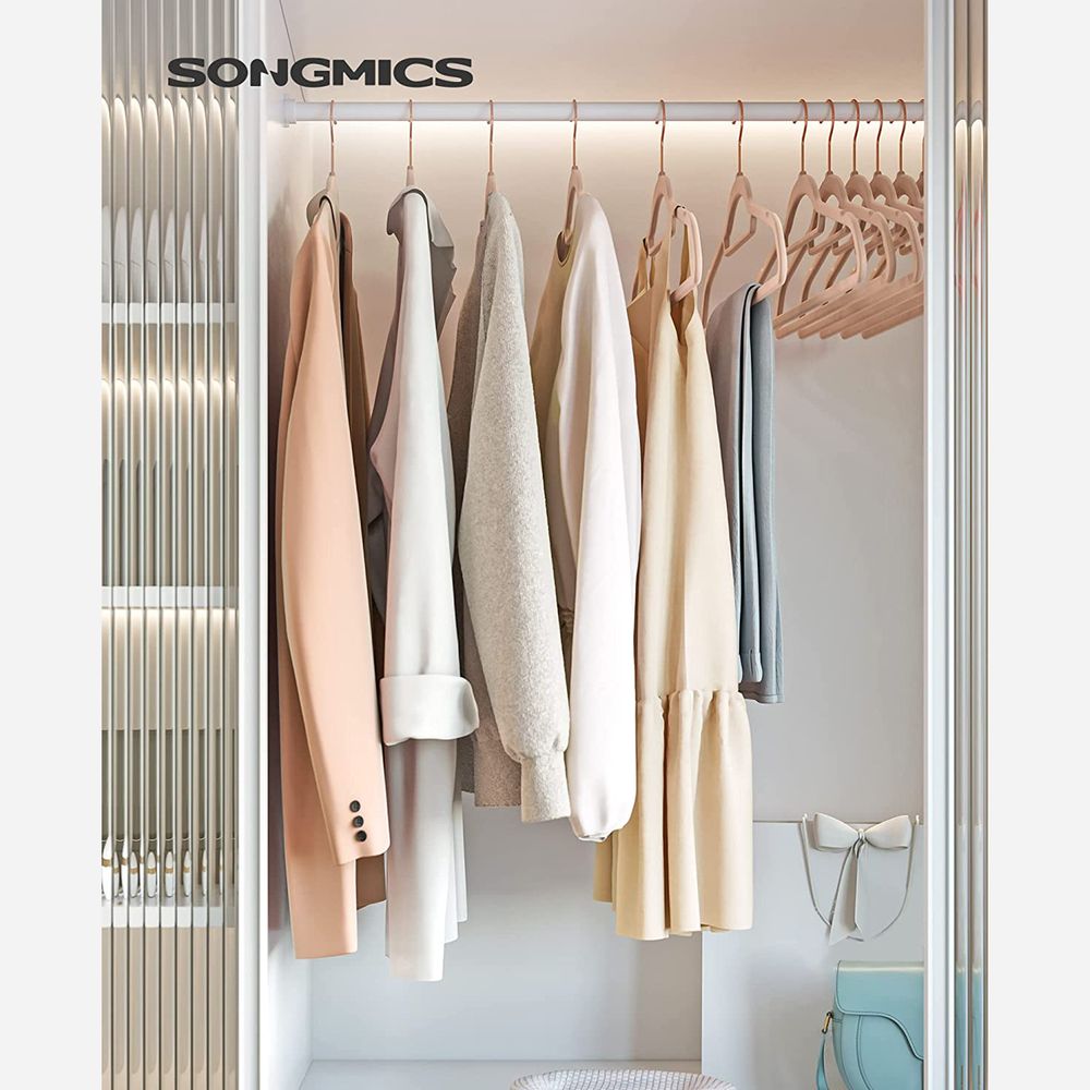 Velvet Clothes Hangers | Non Slip Space Saving Wardrobe Set