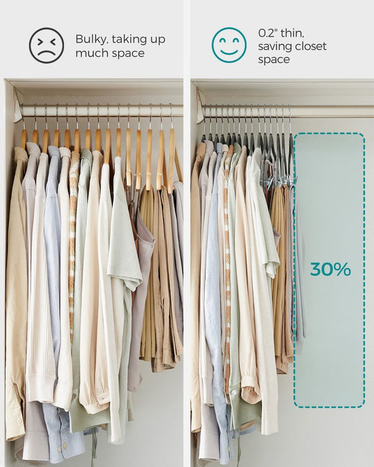 Velvet Pants Hangers | Adjustable Clips For Skirts And Trousers