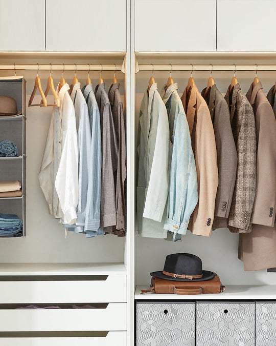 Wooden Coat Hangers | Shoulder Notches With Swivel Metal Hooks