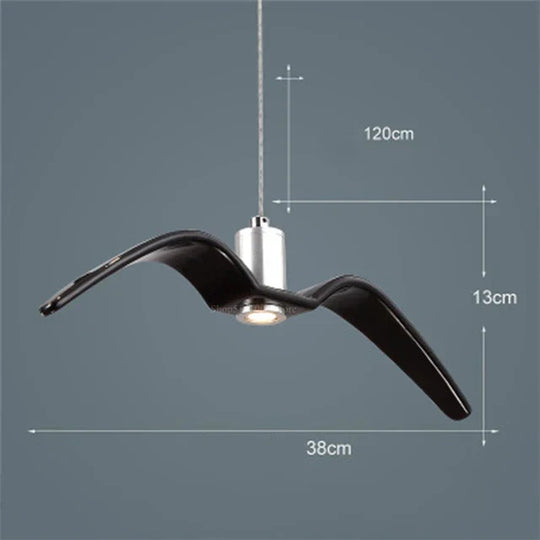 Bird-Wing Pendant Lamp | Sculptural Dining Room Lighting