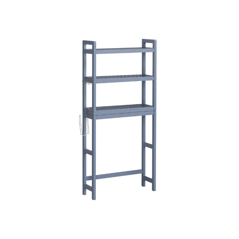 Over The Toilet Storage Shelf | Three Tier Bathroom Organizer