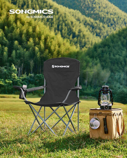 Folding Camping Chairs | Set of 2 Portable Outdoor Chairs
