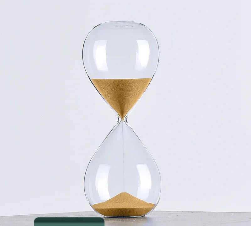 Glass Sand Timer | Decorative Hourglass Design
