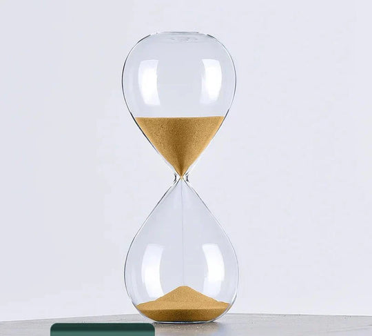 Glass Sand Timer | Decorative Hourglass Design