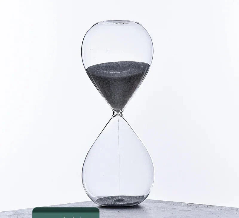 Glass Sand Timer | Decorative Hourglass Design