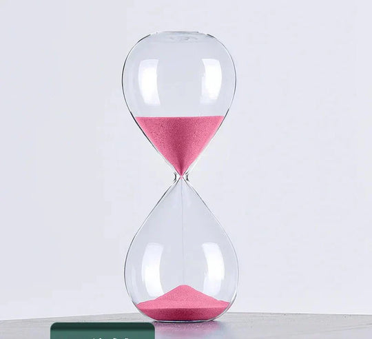 Glass Sand Timer | Decorative Hourglass Design