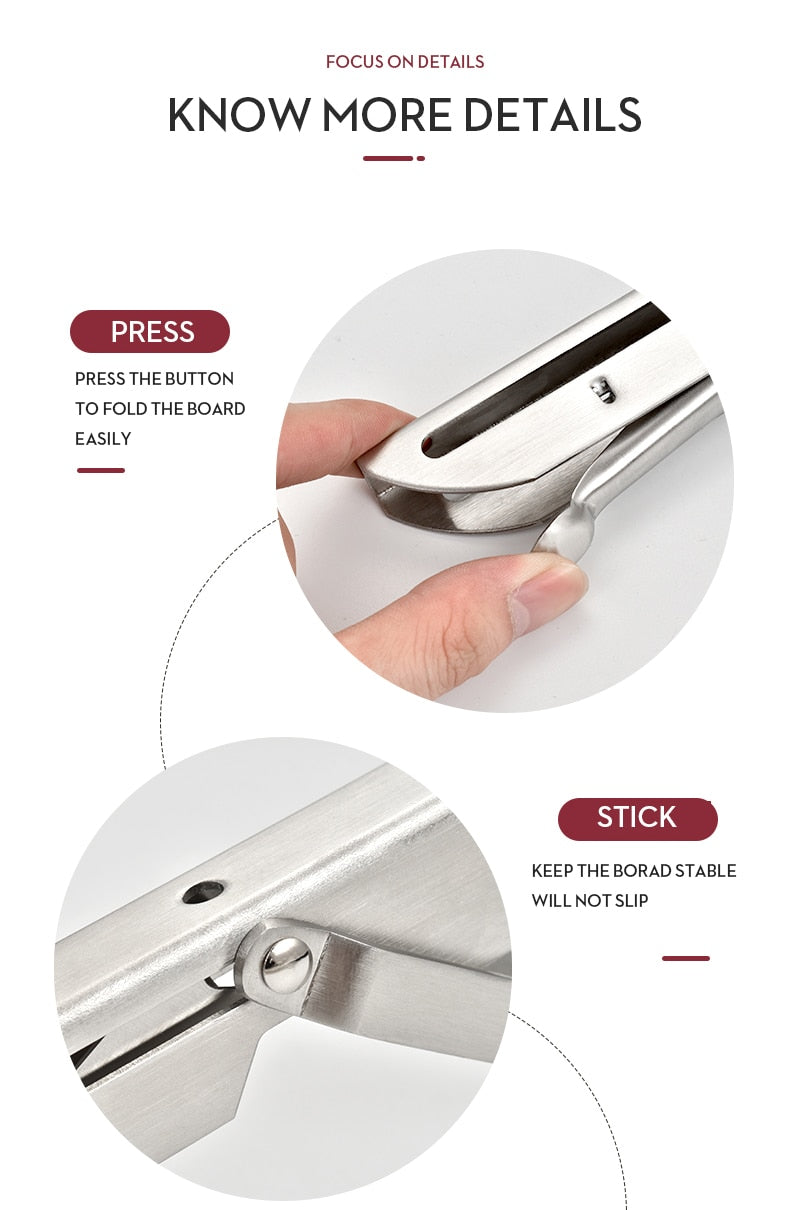 Folding Shelf Brackets | Space-Saving Wall Mount Set