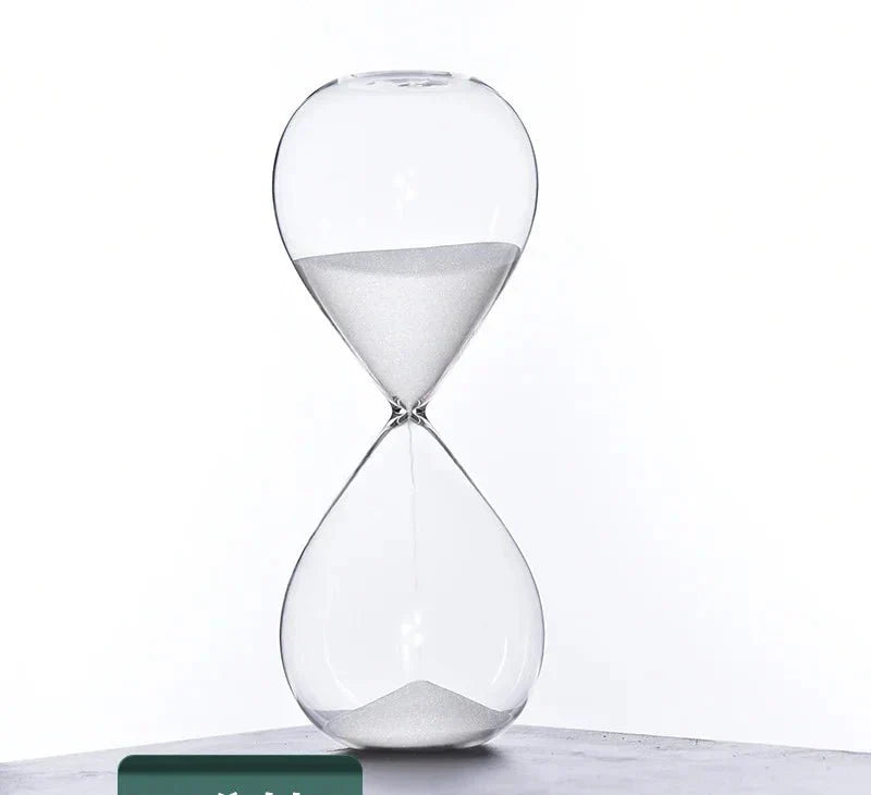 Glass Sand Timer | Decorative Hourglass Design