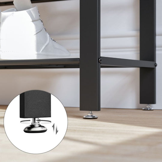 Industrial Hall Tree With Bench | Coat Hooks And Shoe Storage