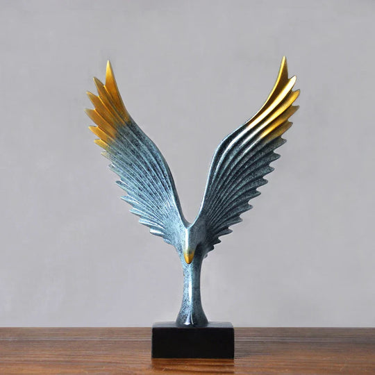 Eagle Wing Sculpture | Decorative Tabletop Statue