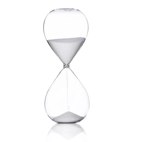 Glass Sand Timer | Decorative Hourglass Design