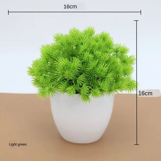 Artificial Bonsai Plant | Mini Desktop Greenery