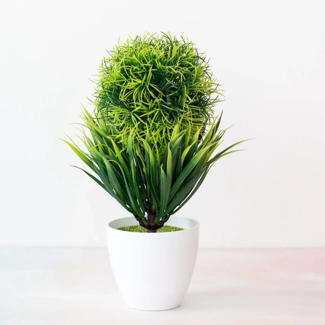 Artificial Bonsai Plant | Mini Desktop Greenery