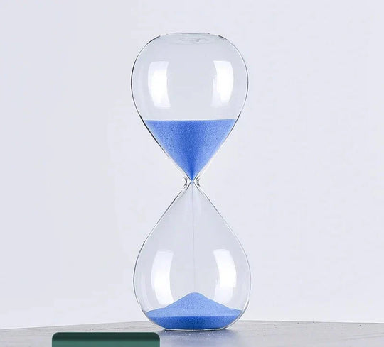 Glass Sand Timer | Decorative Hourglass Design