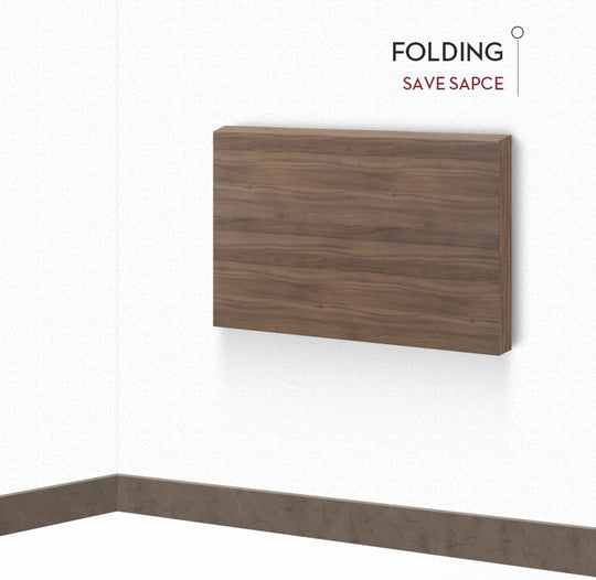 Folding Shelf Brackets | Space-Saving Wall Mount Set