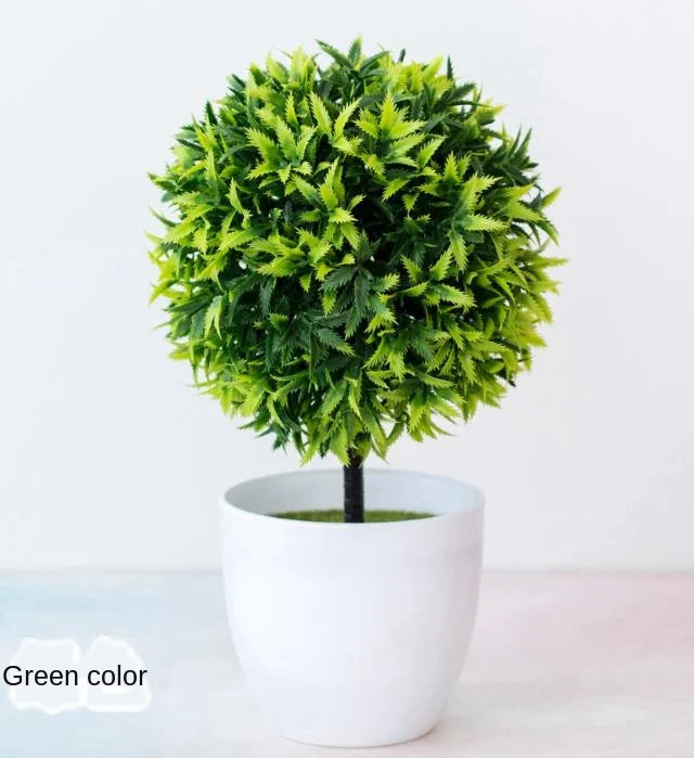 Artificial Bonsai Plant | Mini Desktop Greenery