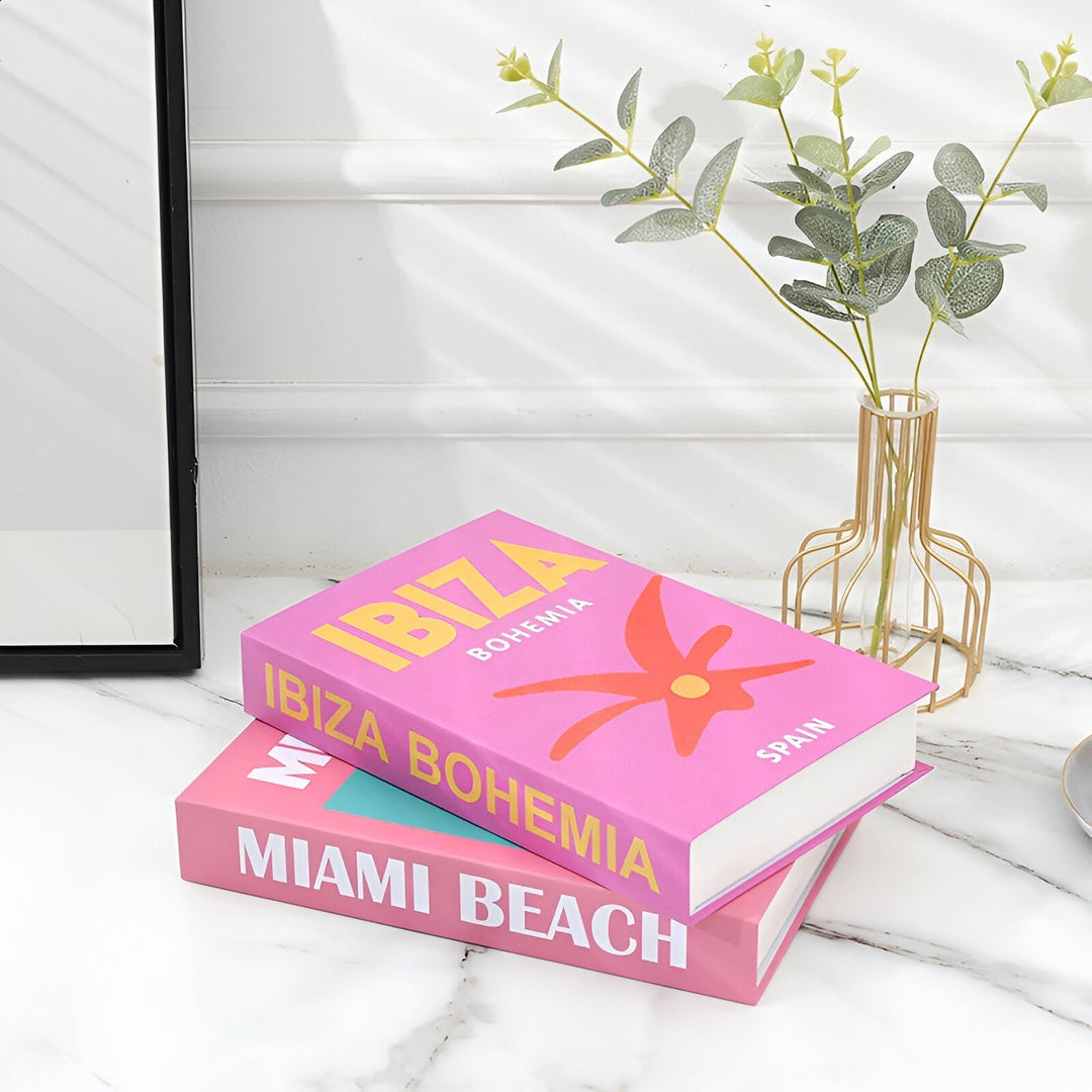Decorative Book Stack | Coffee Table Accent Books