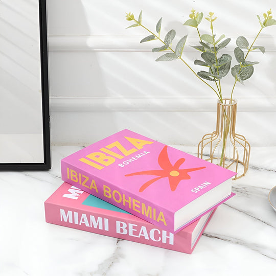Decorative Book Stack | Coffee Table Accent Books