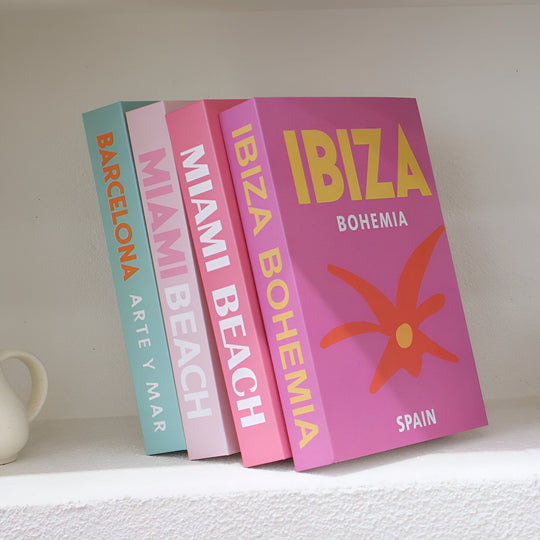 Decorative Book Stack | Coffee Table Accent Books
