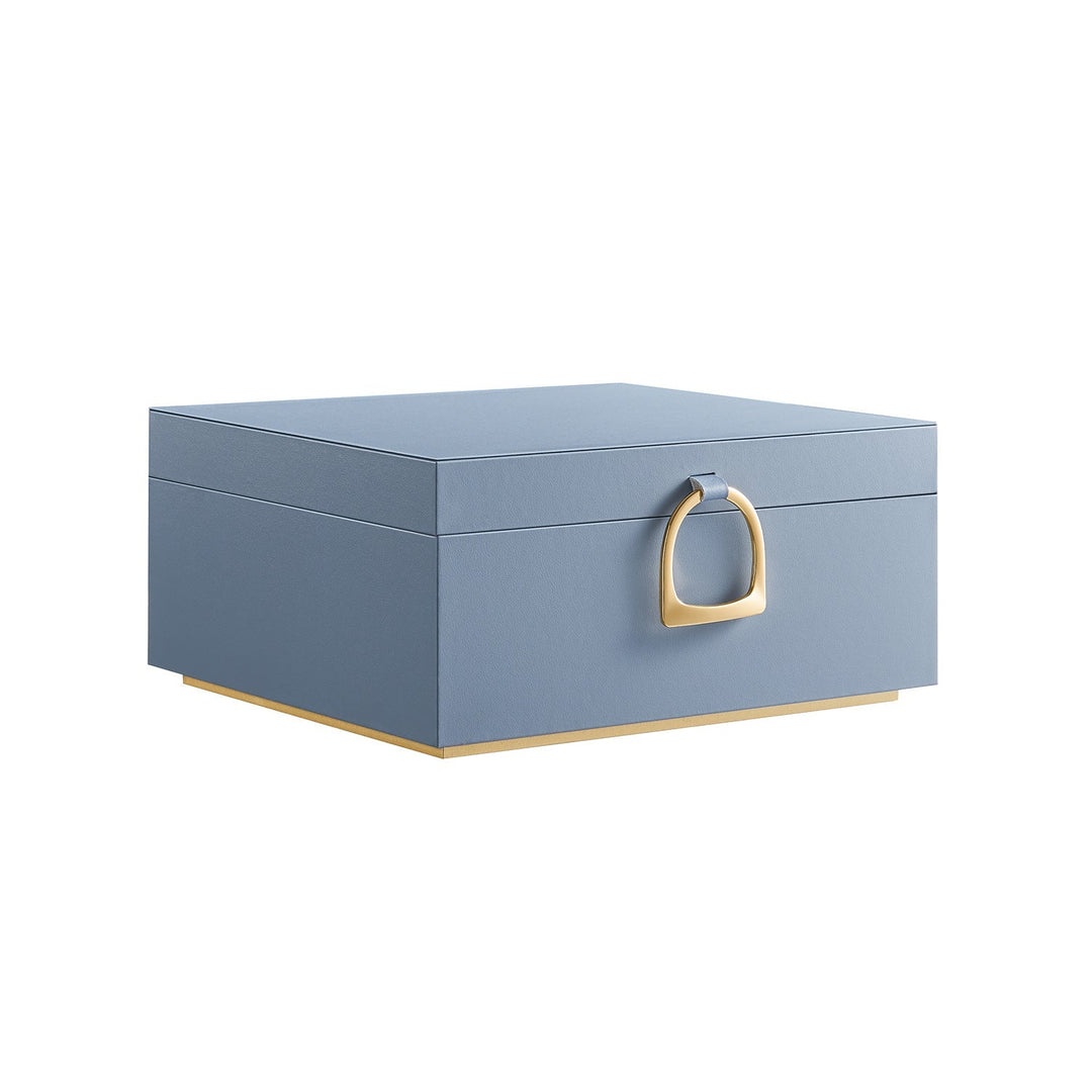 Jewelry Box Organizer | Metal Handle Storage Case