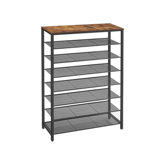 Industrial Shoe Rack | Multi-Tier Shoe Storage