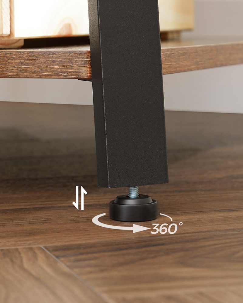 Industrial Coat Stand | Entryway Organizer With Storage Shelves