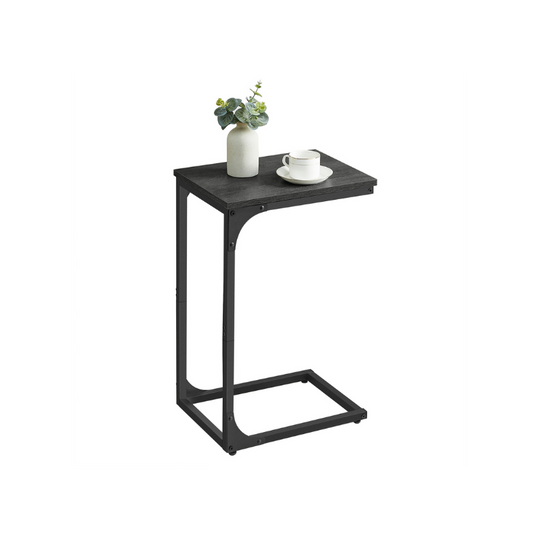 C-Shaped End Table | Slim Sofa and Bed Side Table