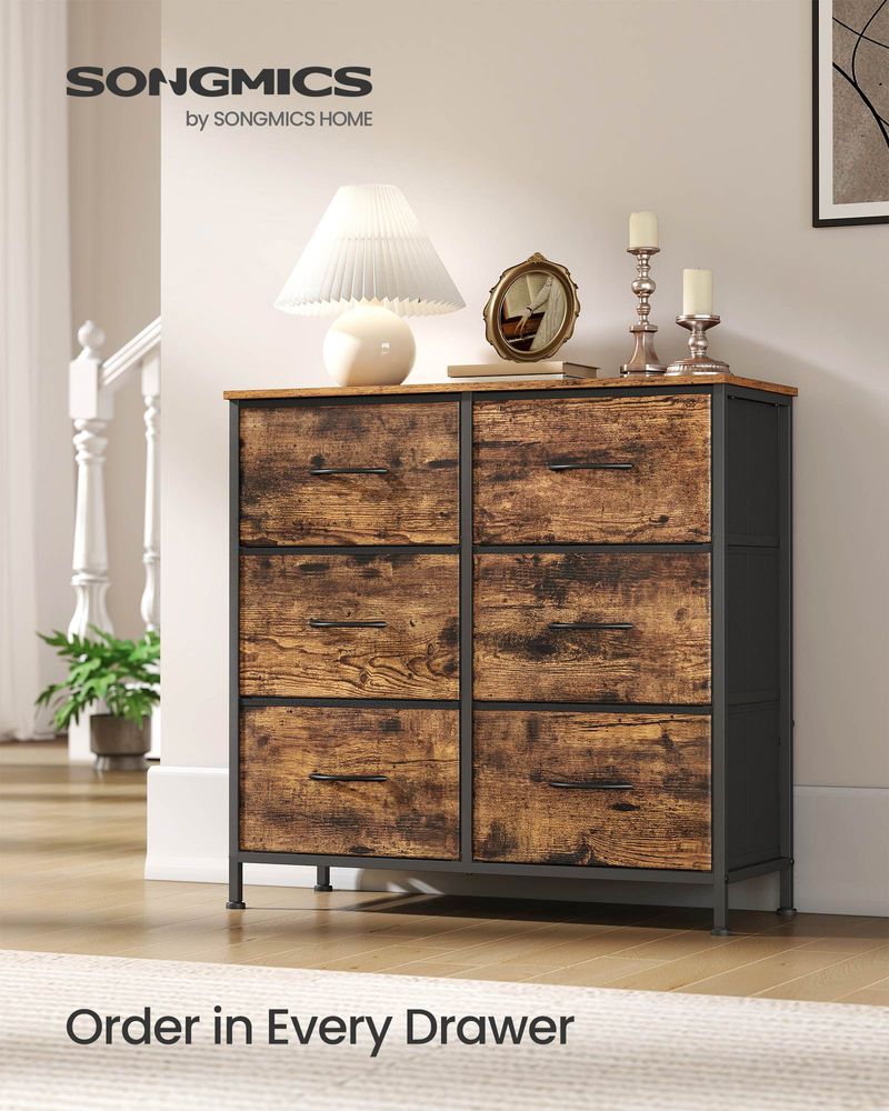 Bedroom Dresser | Multi-Drawer Storage Organizer TV Stand