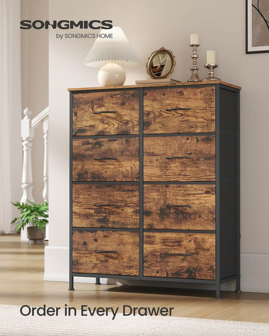 Bedroom Dresser | Multi-Drawer Storage Organizer TV Stand