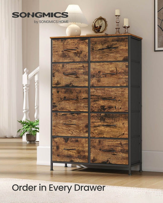 Bedroom Dresser | Multi-Drawer Storage Organizer TV Stand