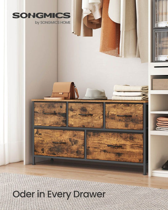 Bedroom Dresser | Multi-Drawer Storage Organizer TV Stand