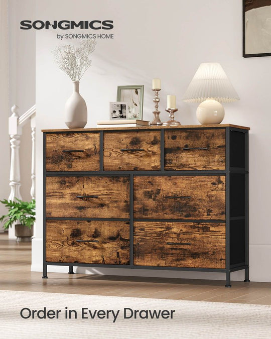 Bedroom Dresser | Multi-Drawer Storage Organizer TV Stand
