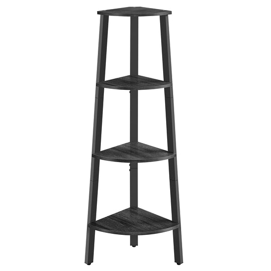 Corner Shelf Stand | 4-Tier Floor Storage Shelving